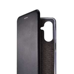 Maska za Samsung Galaxy A26 5G — Flip Leather, crna