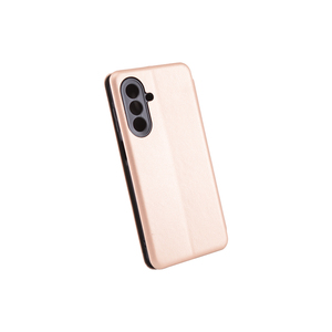 Maska za Samsung Galaxy A27 5G — Flip Leather, zlatna