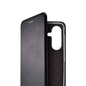 Maska za Samsung Galaxy A56 5G — Flip Leather, crna