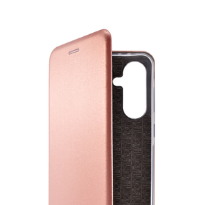 Maska za Samsung Galaxy A56 5G — Flip Leather, roza