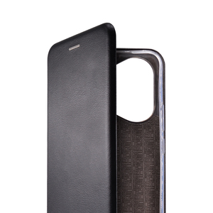 Maska za Honor 400 — Flip Leather, crna