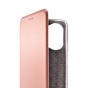 Maska za Honor 400 — Flip Leather, roza