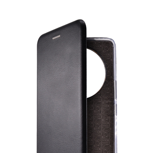 Maska za Honor Magic 7 Lite — Flip Leather, crna