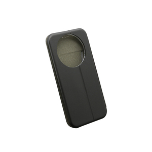 Maska za Honor Magic 8 Lite — Flip Leather, crna
