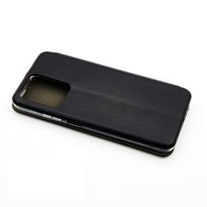 Maska za Honor X7a — Flip Leather, crna