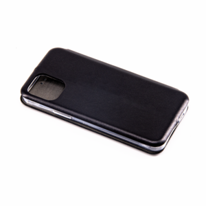 Maska za Realme 12 Pro Plus — Flip Leather, crna