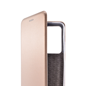 Maska za Xiaomi Redmi 15 4G — Flip Leather, zlatna