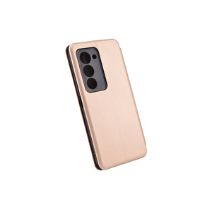 Maska za Xiaomi Redmi 15 5G — Flip Leather, zlatna
