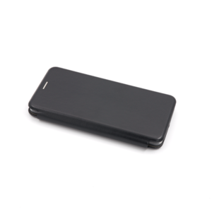 Maska za Samsung — Flip Leather, crna