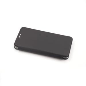 Maska za Samsung — Flip Leather, crna