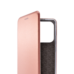 Maska za Samsung — Flip Leather, roza