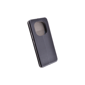 Maska za Samsung — Flip Leather, crna
