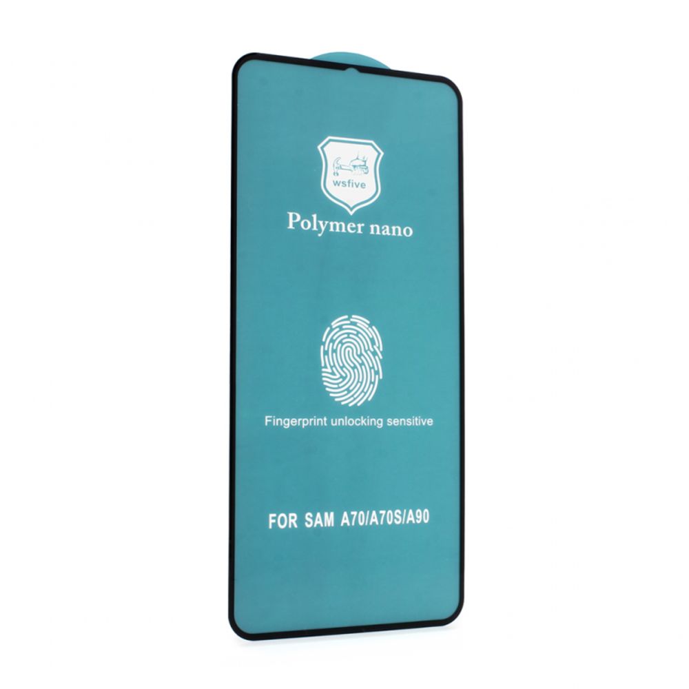 Zaštitno staklo za Xiaomi Redmi 9A — Folija Polymer Nano, crna