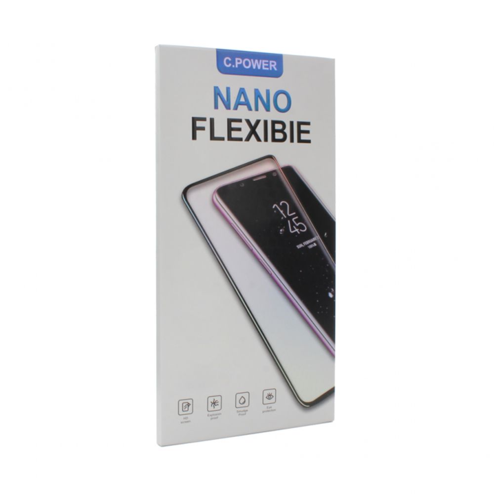 Zaštitno staklo za Samsung Galaxy Note 8 — Folija Polymer Nano, crna