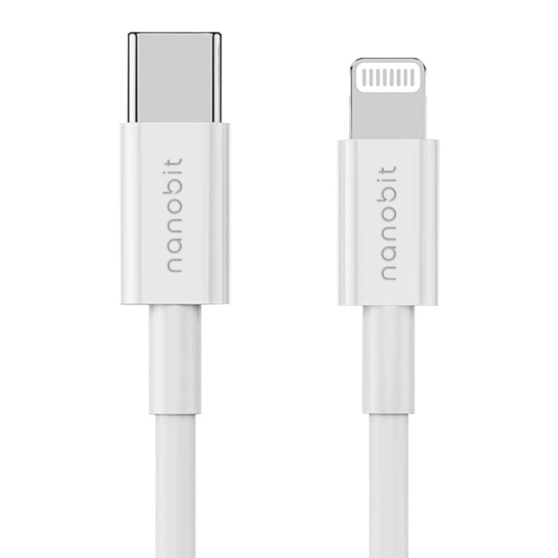 Punjač za Apple — Kabel Nanobit Type-C na IPhone Lightning 20W 1m