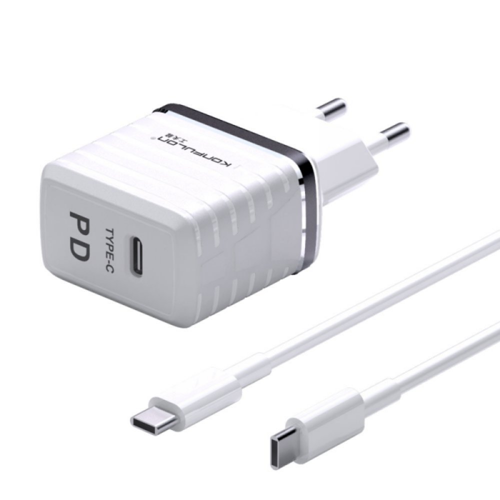 Punjač — Kucni Konfulon C32D+DC15 PD 20W sa Type C na Type C