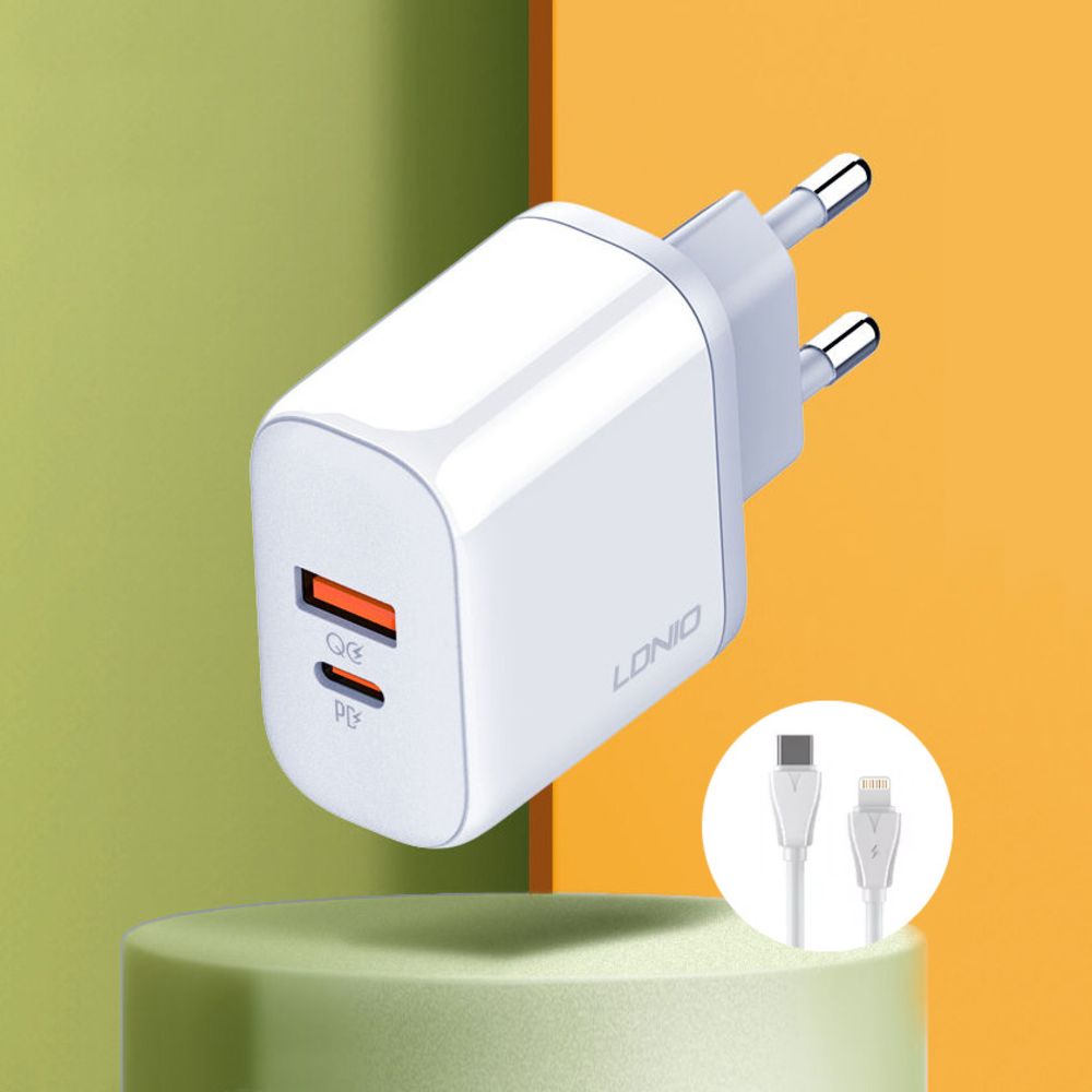 Punjač — Kucni Ldnio A2526C PD, QC4+, QC3.0, PPS 45W Type C