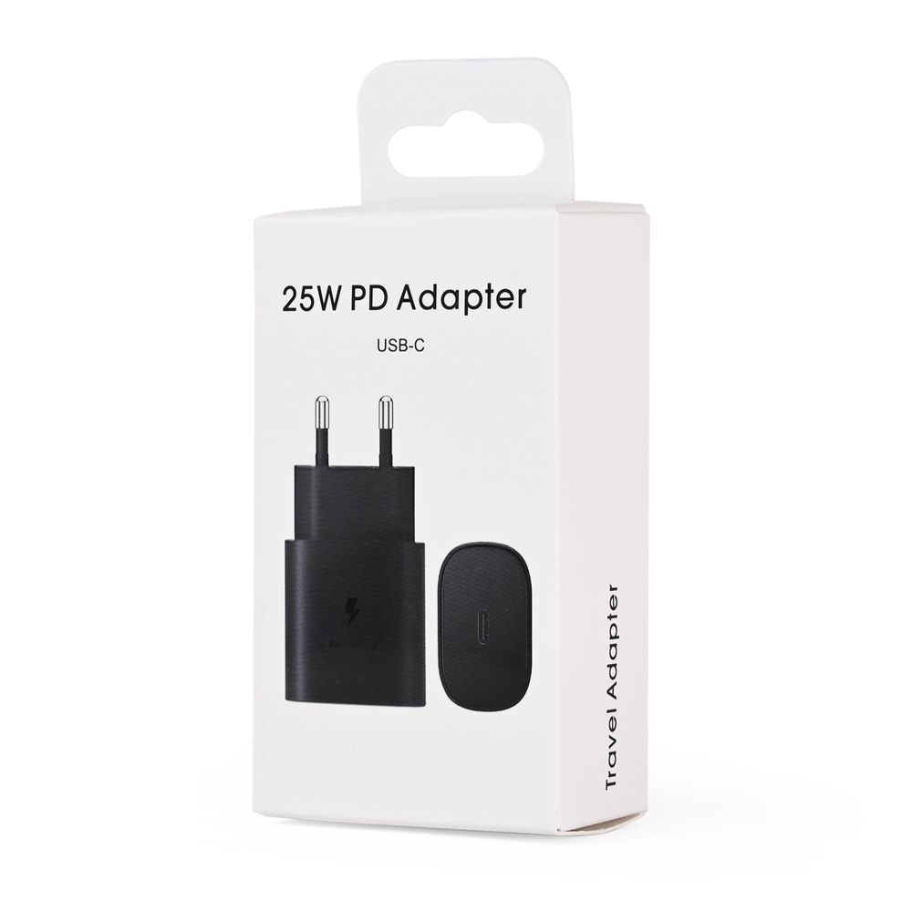Punjač za Samsung — Kucni PD Fast charger 25W, crni