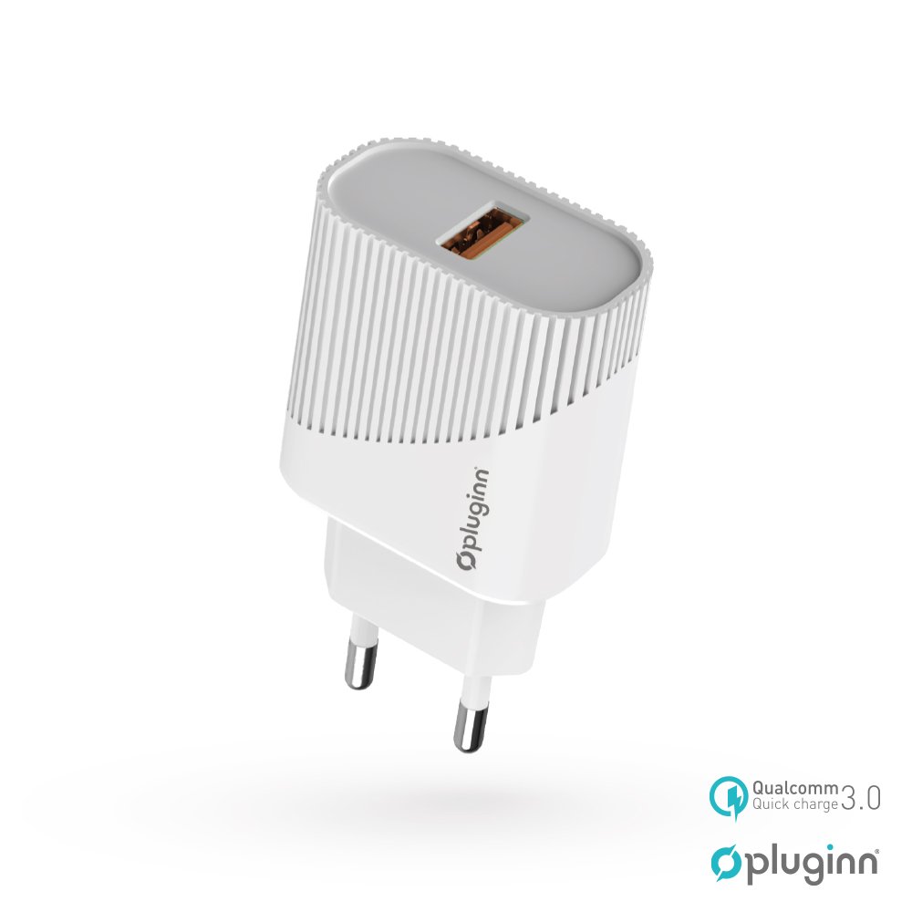 Punjač — Kucni Pluginn PI-D52S, QC3.0 18W sa micro USB