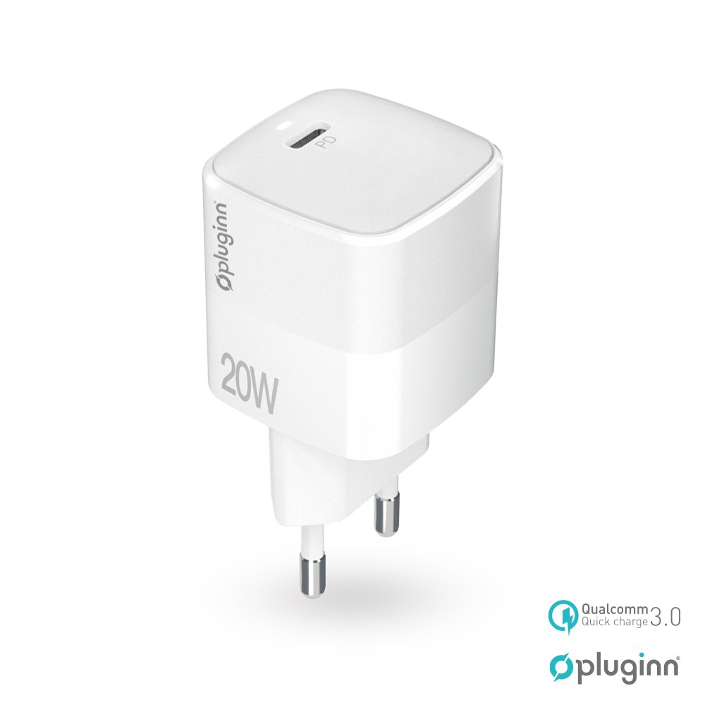 Punjač — Kucni Pluginn PI-D61S, PD3.0, PPS, 20W beli CE