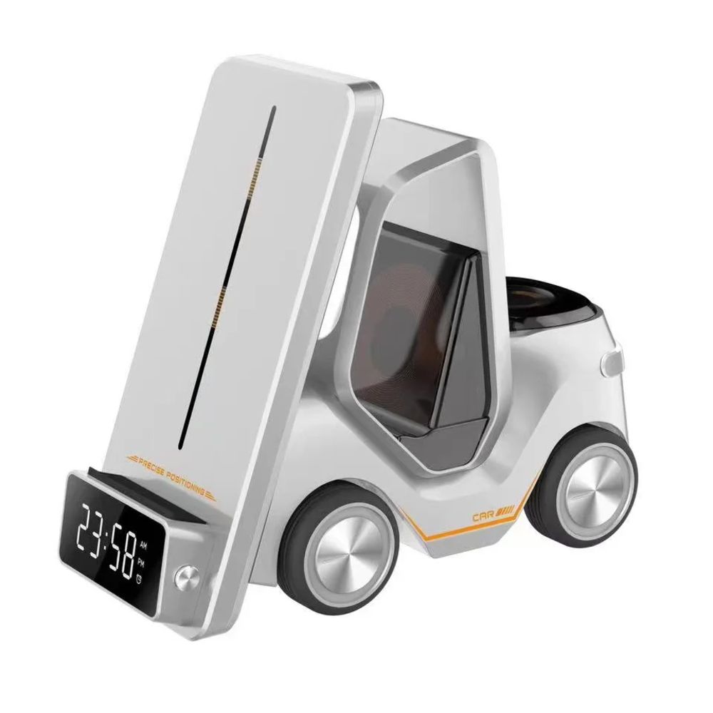 Punjač — Kucni Wireless 15W Viljuskar 5 u 1, beli
