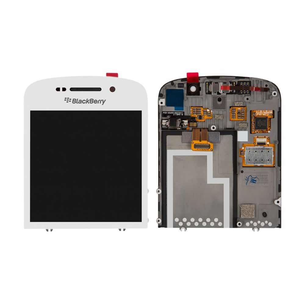 Ekran — LCD za Blackberry Q10 touch screen beli high CHA
