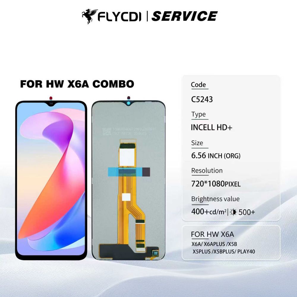 Ekran za Honor X6a — LCD