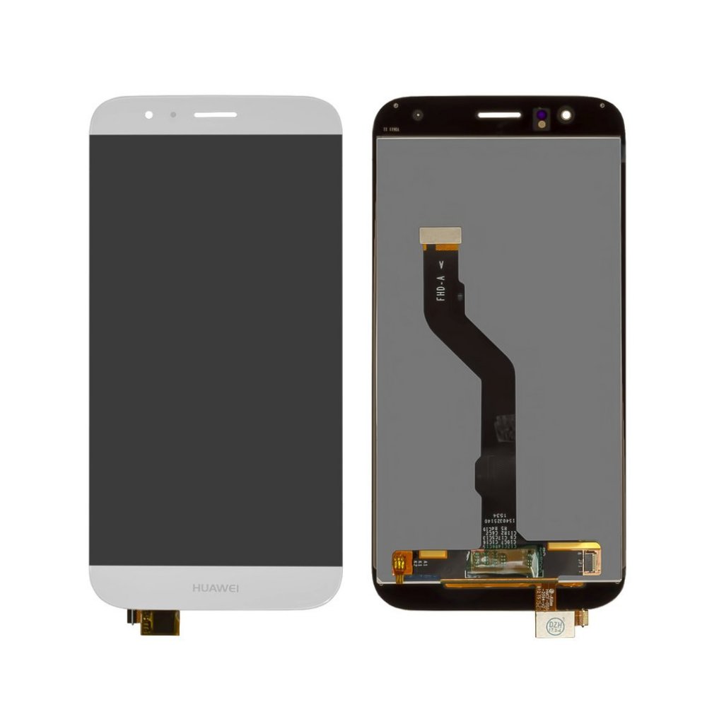 Ekran za Huawei G8 — LCD, beli