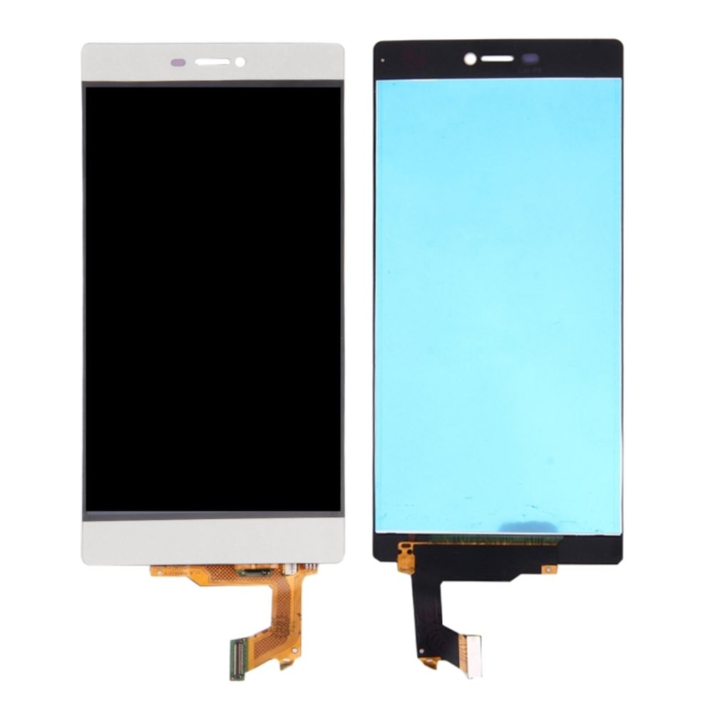 Ekran za Huawei P8 — LCD, beli