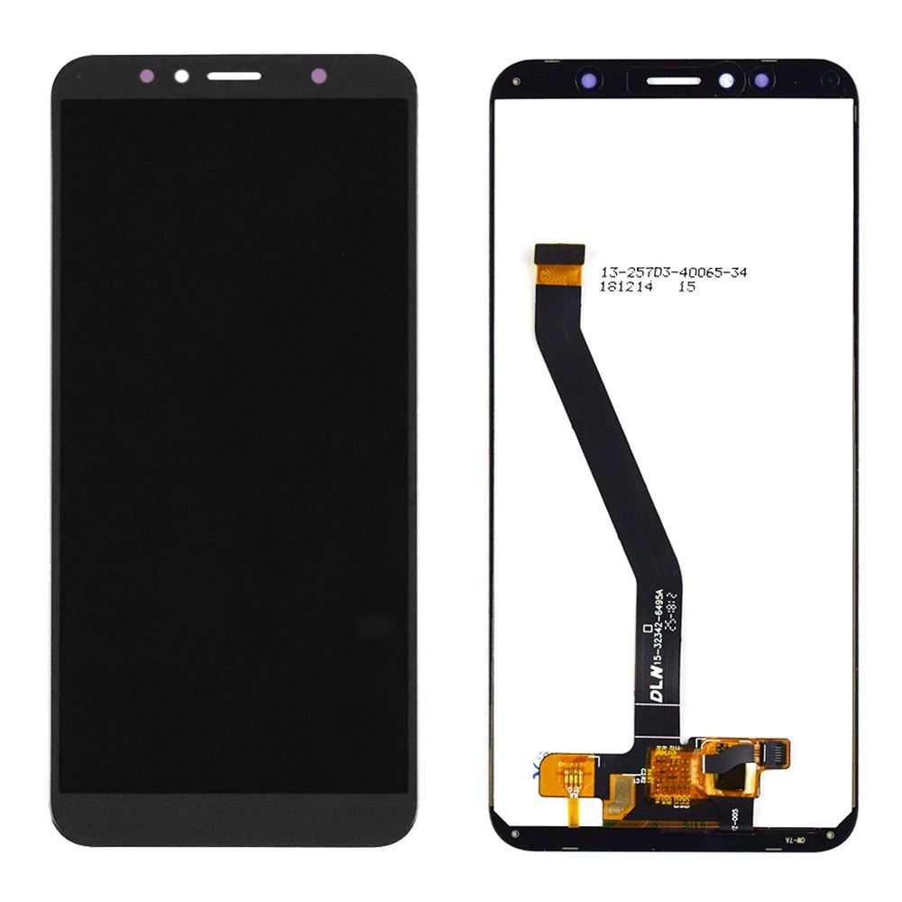Ekran za Huawei Y6 Prime 2018 — LCD, crni