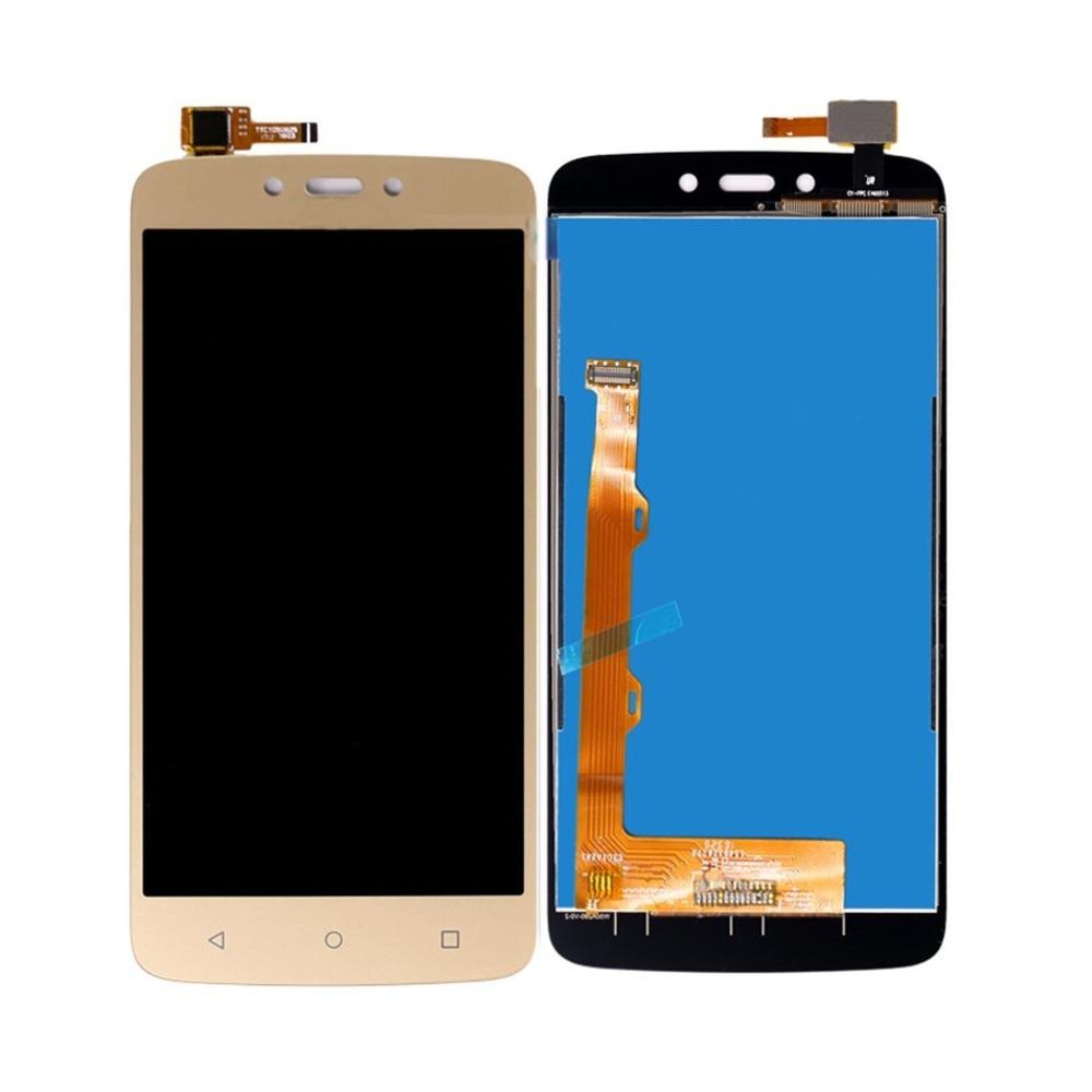 Ekran za Motorola Moto C Plus — LCD, zlatni