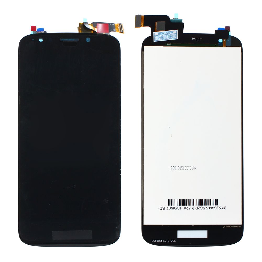 Ekran za Motorola Moto E5 Play — LCD, crni