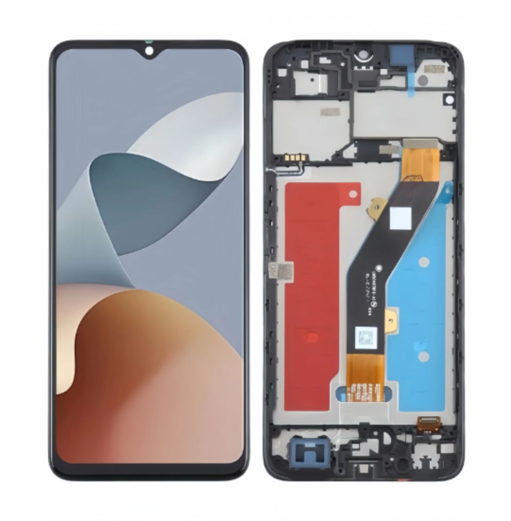 Ekran za ZTE Blade A54 — LCD, black