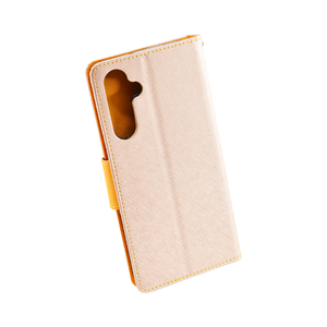 Maska za Samsung Galaxy A16 4G — Mercury Flip Case, zlatna