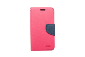 Maska za Samsung Galaxy A3 2015 — Mercury Flip Case, roza