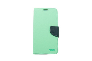 Maska za Samsung Galaxy A7 2015 — Mercury Flip Case, zelena