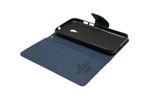 Maska za Samsung Galaxy A8 Plus 2018 — Mercury Flip Case, ljubicasta