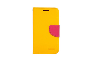 Maska za Samsung Galaxy Grand Prime — Mercury Flip Case, zuta