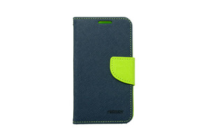 Maska za Samsung Galaxy Alpha — Mercury Flip Case, plava