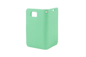 Maska za Samsung Galaxy Alpha — Mercury Flip Case, zelena