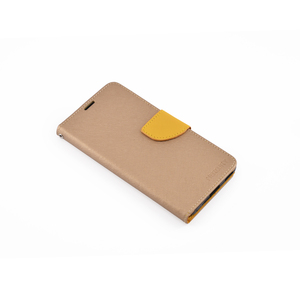 Maska za Honor Magic 6 Lite — Mercury Flip Case, zlatna