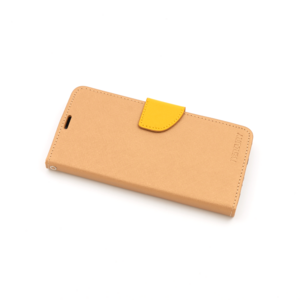 Maska za Honor X7a — Mercury Flip Case, zlatna