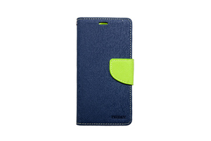 Maska za LG Leon — Mercury Flip Case, plava