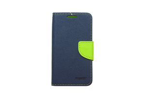 Maska za Lenovo A1000 — Mercury Flip Case, plava