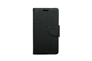 Maska za Lenovo A6000 / A6010 — Mercury Flip Case, crna