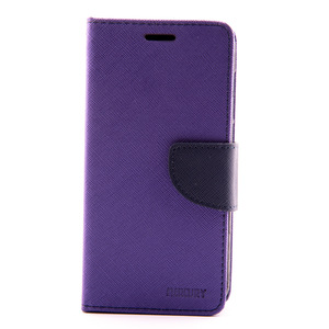 Maska — Mercury Flip Case za Wiko Lenny 4, ljubicasta