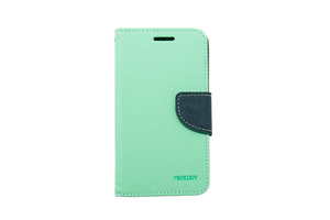 Maska za Sony Xperia E4 — Mercury Flip Case, zelena