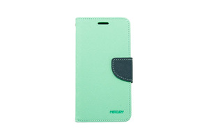 Maska za Sony Xperia M4 Aqua — Mercury Flip Case, zelena