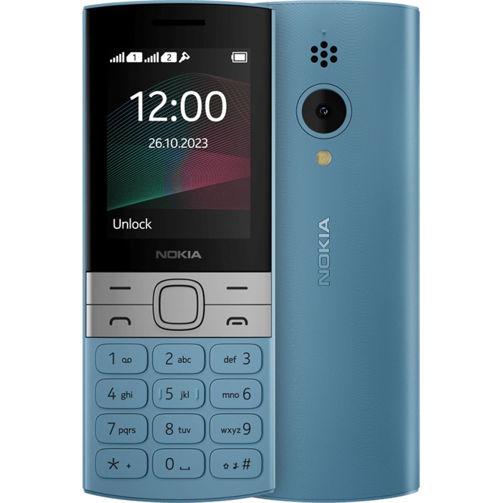 Telefon za Nokia 150 — Mobilni 2023 2.4" DS 4MB, plavi