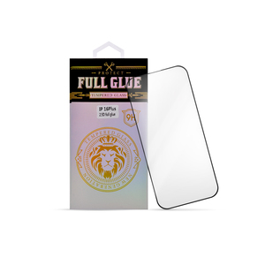 Zaštitno staklo za Apple iPhone 16 Plus — Nalepnica Display-a Glass 2.5D Full Glue, black